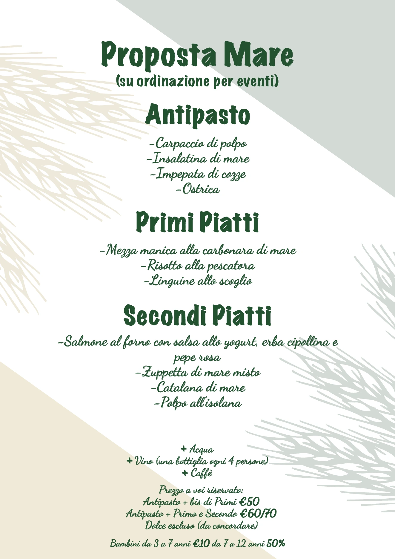 Menù PinSamO, pagina 16