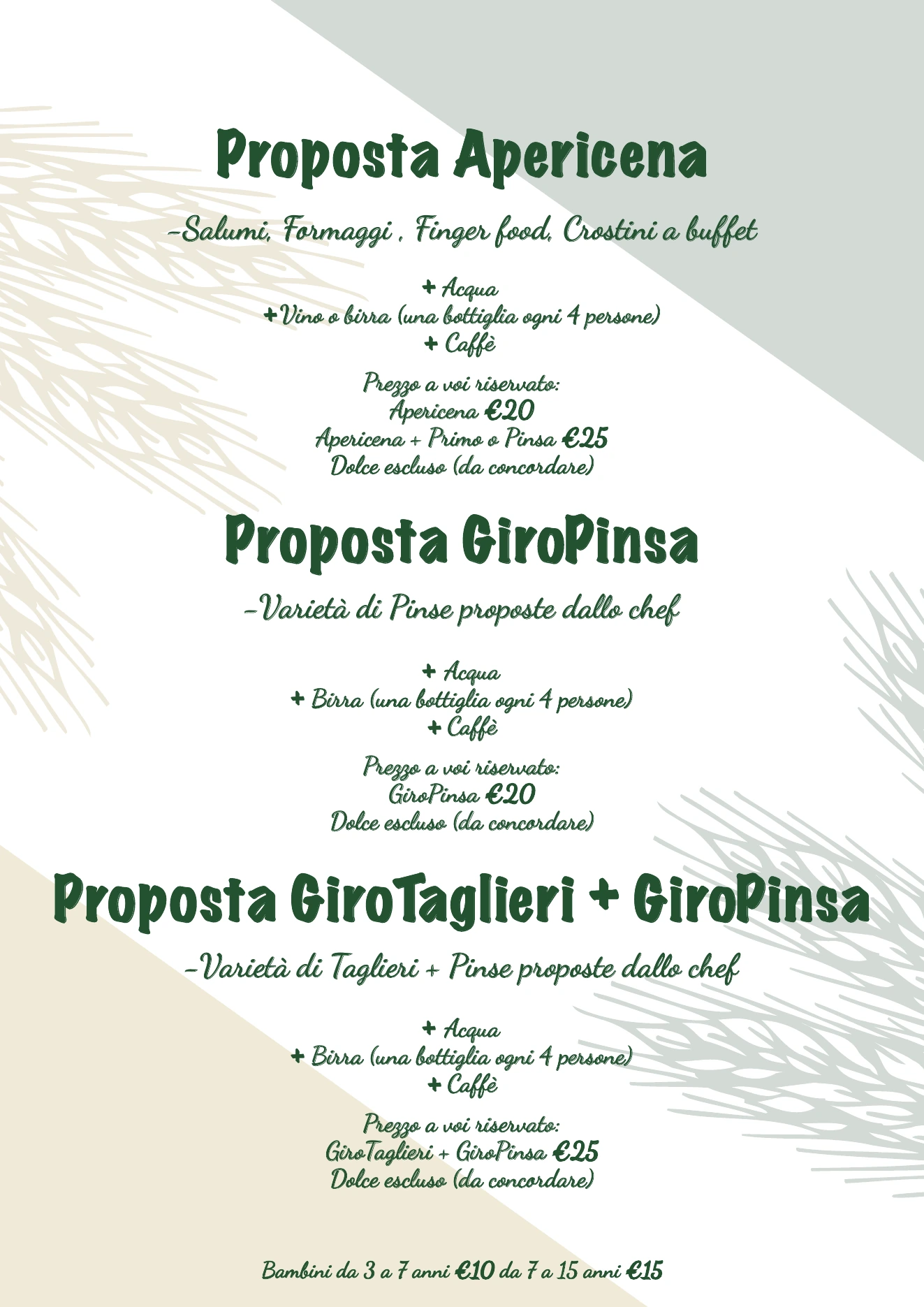 Menù PinSamO, pagina 17