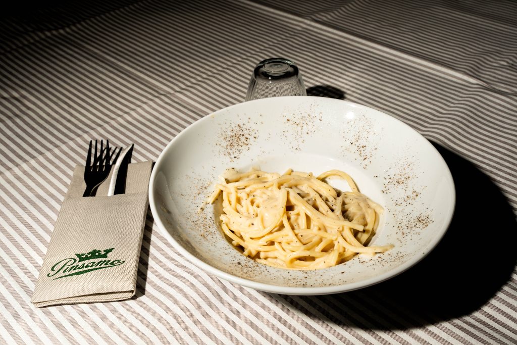 Pici cacio e pepe